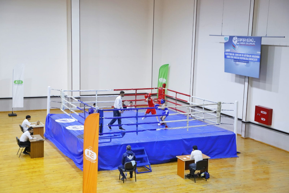 Boks üzrə Naxçıvan birinciliyinə start verilib <font color=red> - FOTOLAR</font>
