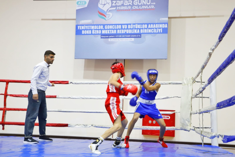 Boks üzrə Naxçıvan birinciliyinə start verilib <font color=red> - FOTOLAR</font>