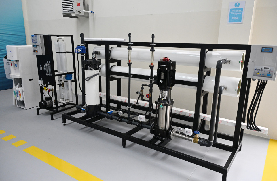 Sabirabadda su filtrlərinin istehsalı müəssisəsinin fəaliyyəti ilə tanışlıq<font color=red> - FOTOLAR</font>