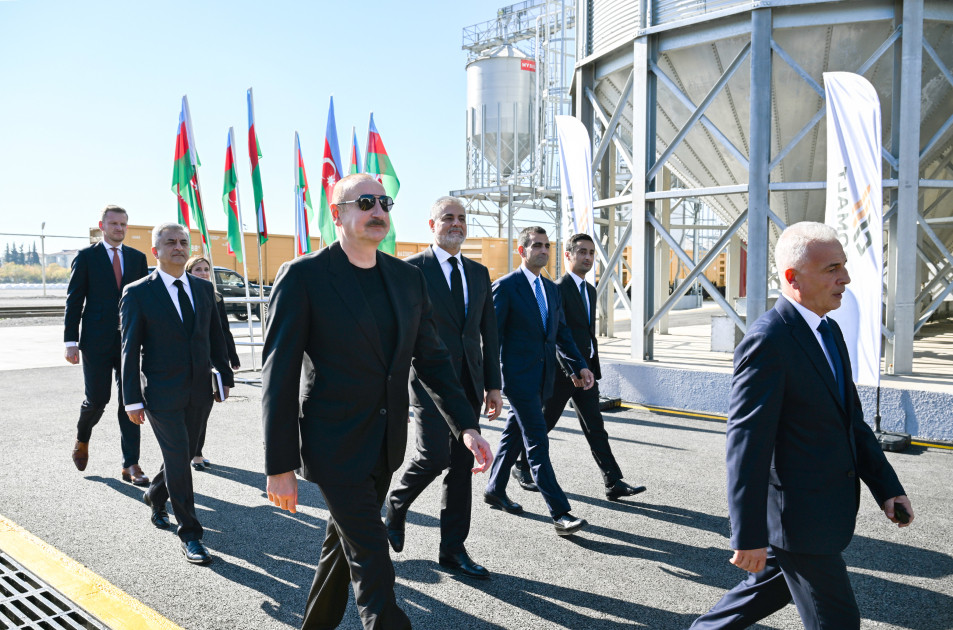 İmişlidə “Promalt” MMC-nin arpa emalı müəssisəsi istifadəyə verilib<font color=red> - FOTOLAR</font>