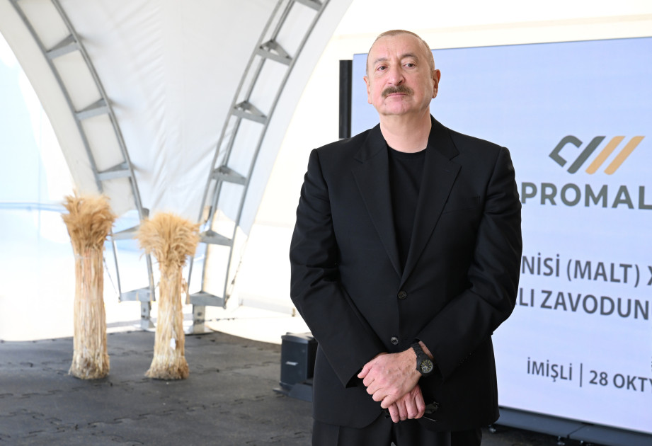 İmişlidə “Promalt” MMC-nin arpa emalı müəssisəsi istifadəyə verilib<font color=red> - FOTOLAR</font>