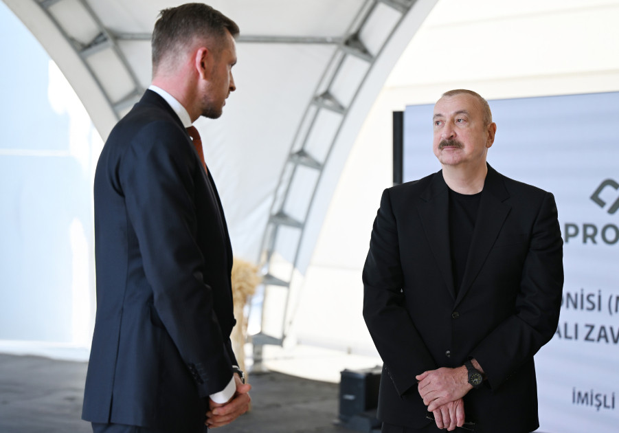 İmişlidə “Promalt” MMC-nin arpa emalı müəssisəsi istifadəyə verilib<font color=red> - FOTOLAR</font>