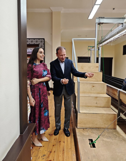 “Azərxalça” ASC Şuşa məscidi üçün dünya xalçaçılıq tarixinin ən böyük dairəvi xalçasını hazırlayır<font color=red> - FOTOLAR</font>