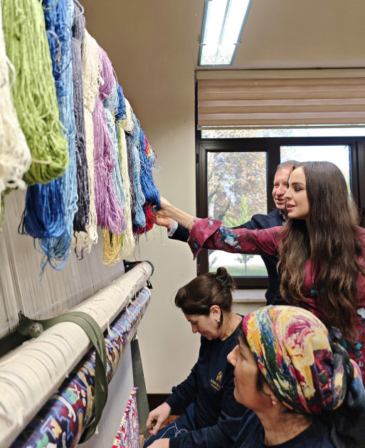 “Azərxalça” ASC Şuşa məscidi üçün dünya xalçaçılıq tarixinin ən böyük dairəvi xalçasını hazırlayır<font color=red> - FOTOLAR</font>