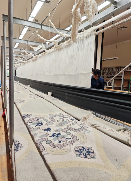 “Azərxalça” ASC Şuşa məscidi üçün dünya xalçaçılıq tarixinin ən böyük dairəvi xalçasını hazırlayır<font color=red> - FOTOLAR</font>