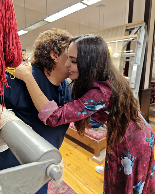 “Azərxalça” ASC Şuşa məscidi üçün dünya xalçaçılıq tarixinin ən böyük dairəvi xalçasını hazırlayır<font color=red> - FOTOLAR</font>