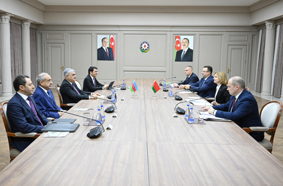 Azərbaycan və Belarus arasında iqtisadi əməkdaşlığın genişləndirilməsinə dair Birgə Protokol imzalanıb<font color=red> - FOTOLAR</font>