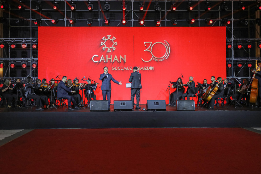 Naxçıvanda “Cahan Şirkətlər Qrupu”nun 30 illiyi qeyd edilib<font color=red> - FOTOLAR</font>