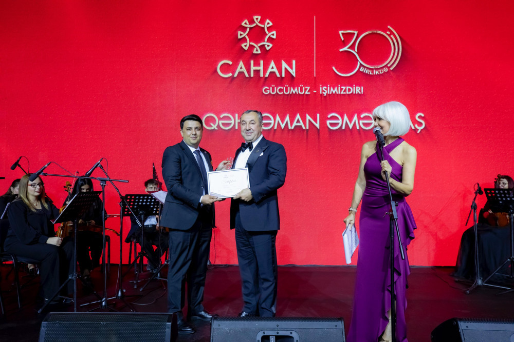 Naxçıvanda “Cahan Şirkətlər Qrupu”nun 30 illiyi qeyd edilib<font color=red> - FOTOLAR</font>