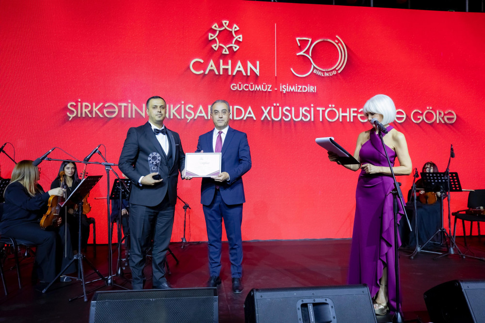 Naxçıvanda “Cahan Şirkətlər Qrupu”nun 30 illiyi qeyd edilib<font color=red> - FOTOLAR</font>