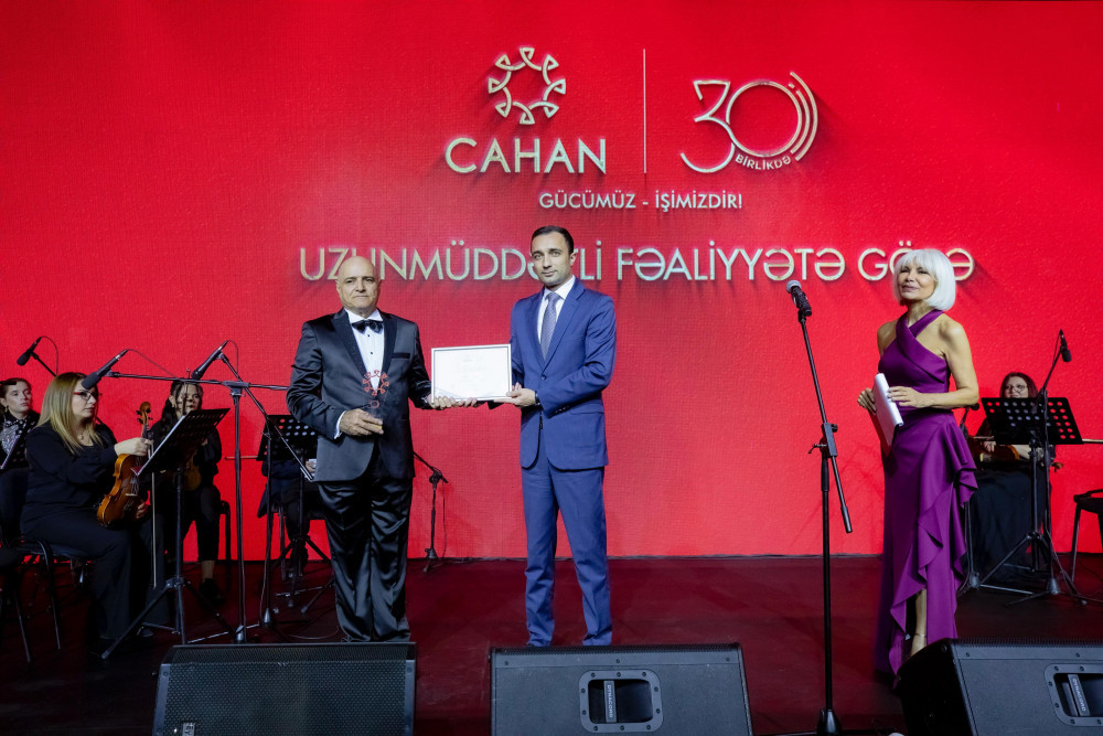 Naxçıvanda “Cahan Şirkətlər Qrupu”nun 30 illiyi qeyd edilib<font color=red> - FOTOLAR</font>