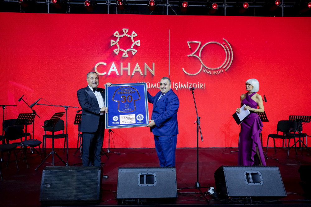 Naxçıvanda “Cahan Şirkətlər Qrupu”nun 30 illiyi qeyd edilib<font color=red> - FOTOLAR</font>