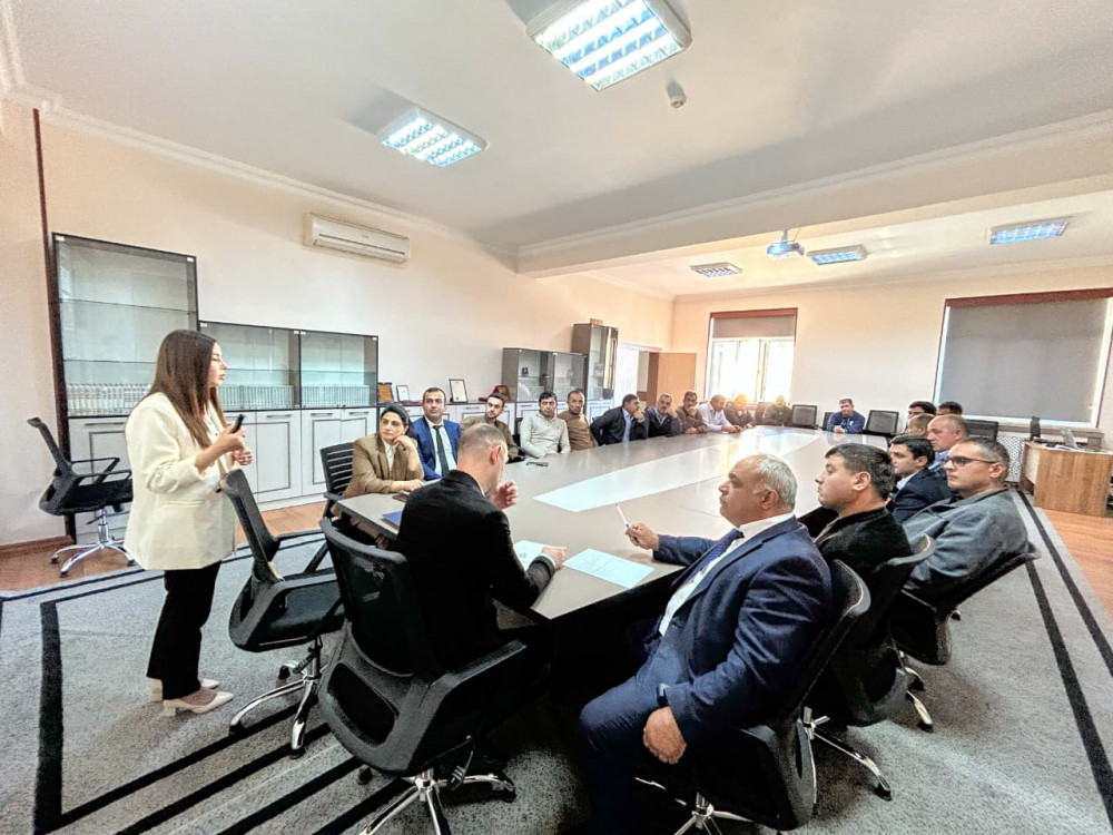 “Naxçıvan Lift Xidməti”nin əməkdaşları üçün əməyin mühafizəsi təlimi keçirilib<font color=red> - FOTOLAR</font>