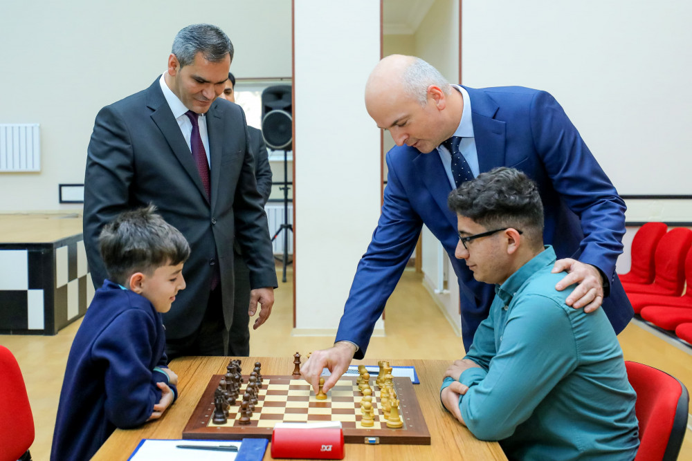 Naxçıvanda Zəfər Gününə həsr olunmuş beynəlxalq reytinqli şahmat turnirinin açılış mərasimi keçirilib<font color=red> - FOTOLAR</font>