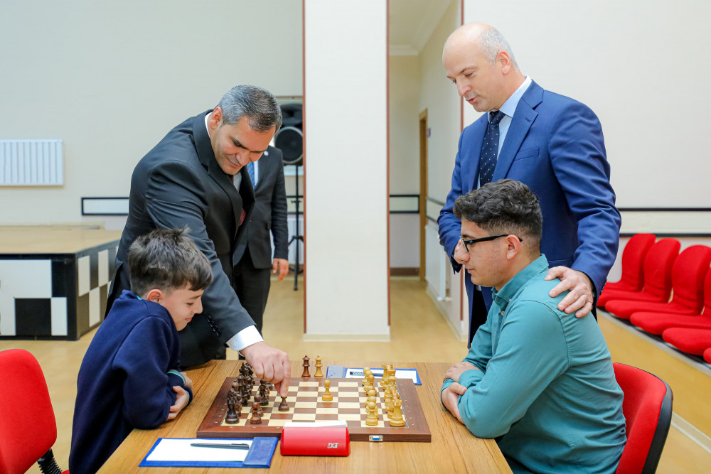 Naxçıvanda Zəfər Gününə həsr olunmuş beynəlxalq reytinqli şahmat turnirinin açılış mərasimi keçirilib<font color=red> - FOTOLAR</font>