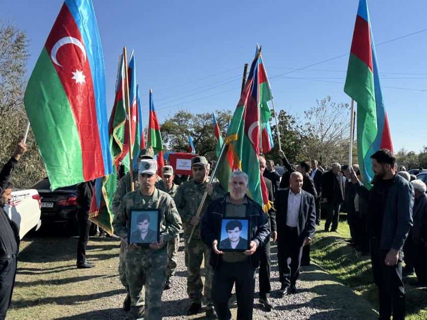 Birinci Qarabağ müharibəsinin itkin şəhidi Elçin Heydərov İmişli rayonunda torpağa tapşırılıb<font color=red> - FOTOLAR</font>