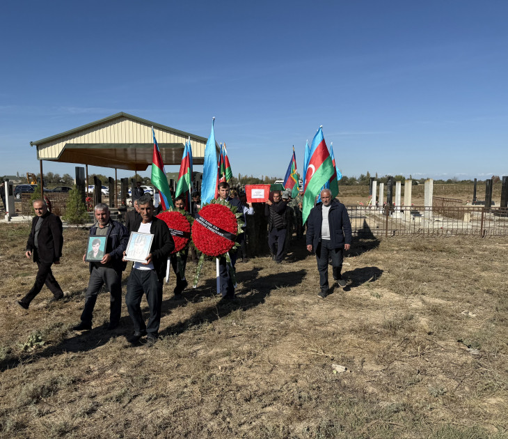 Birinci Qarabağ müharibəsinin itkin şəhidi Elçin Heydərov İmişli rayonunda torpağa tapşırılıb<font color=red> - FOTOLAR</font>