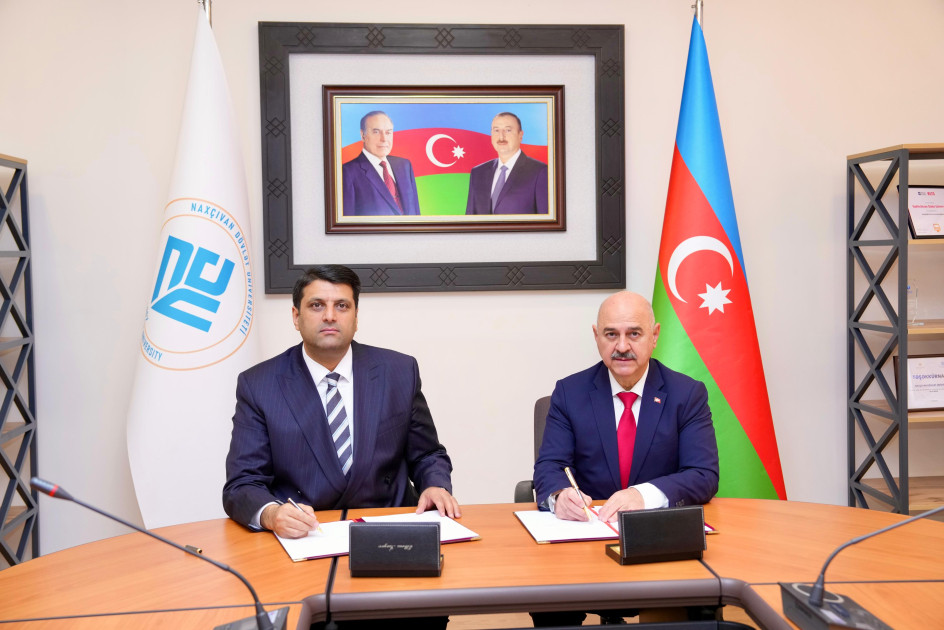 NDU ilə Düzce Universiteti arasında əməkdaşlıq memorandumu imzalanıb<font color=red> - FOTOLAR</font>