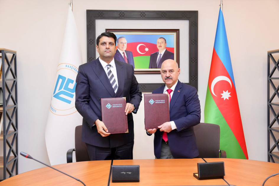 NDU ilə Düzce Universiteti arasında əməkdaşlıq memorandumu imzalanıb<font color=red> - FOTOLAR</font>