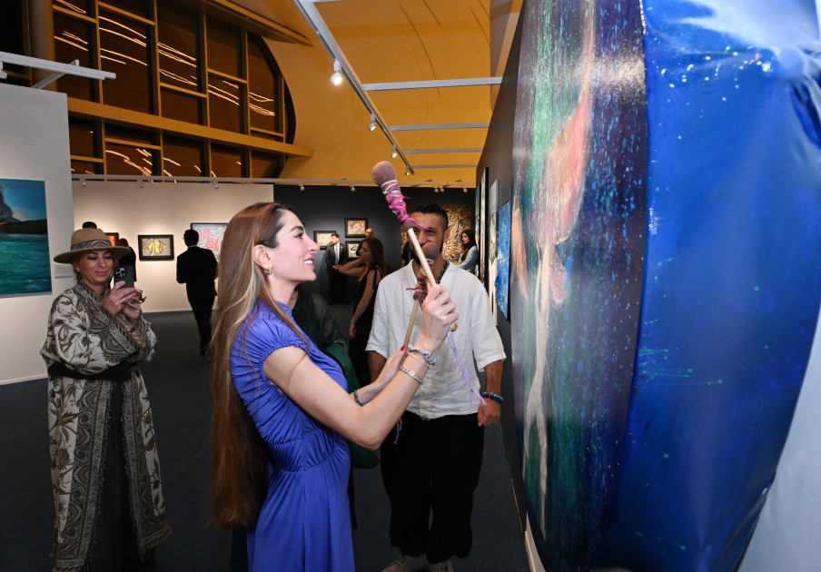 Heydər Əliyev Mərkəzində "ART Weekend" festivalının rəsmi açılışı olub<font color=red> - FOTOLAR</font>