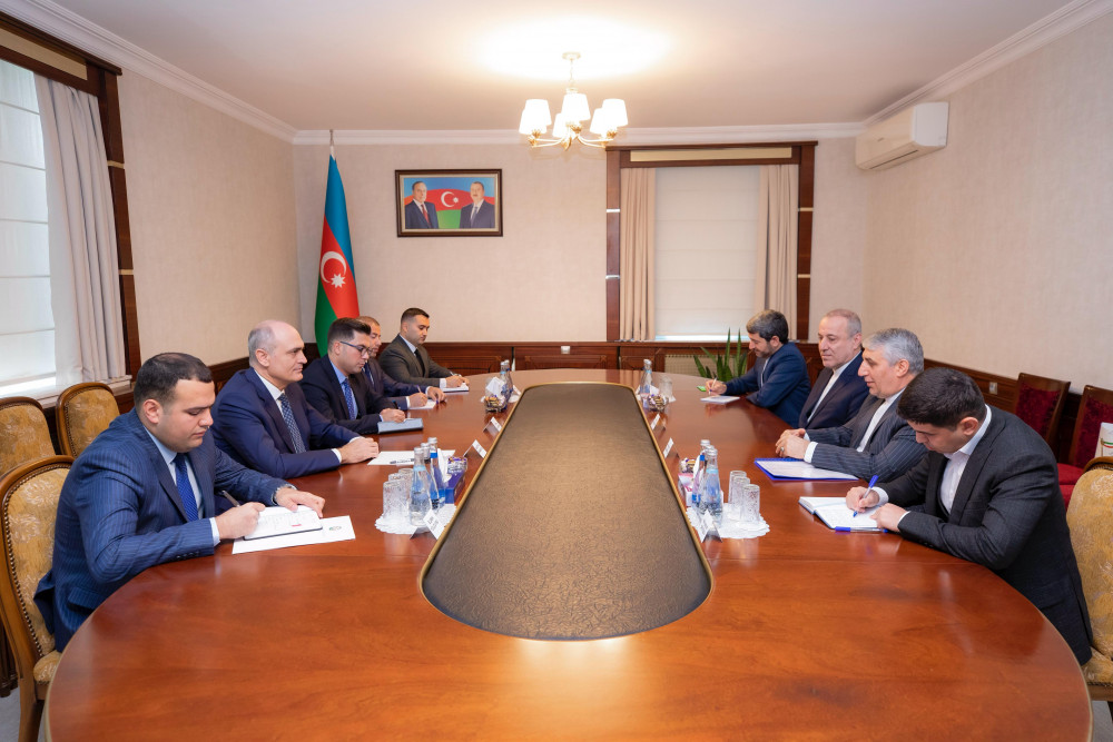 Bəxtiyar Məmmədov İranın Azərbaycanda fövqəladə və səlahiyyətli səfiri ilə görüşüb<font color=red> - FOTOLAR</font>