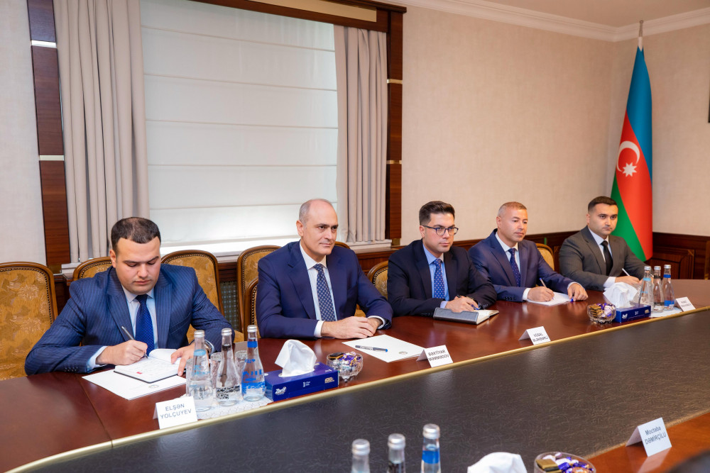 Bəxtiyar Məmmədov İranın Azərbaycanda fövqəladə və səlahiyyətli səfiri ilə görüşüb<font color=red> - FOTOLAR</font>