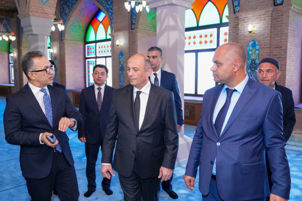 Ramin Məmmədov Ordubadda "Cümə" və "Sərşəhər" məscidlərini ziyarət edib<font color=red> - FOTOLAR</font>