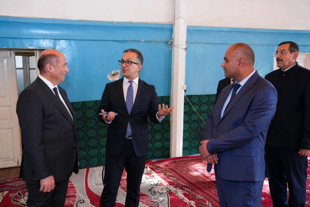 Ramin Məmmədov Ordubadda "Cümə" və "Sərşəhər" məscidlərini ziyarət edib<font color=red> - FOTOLAR</font>