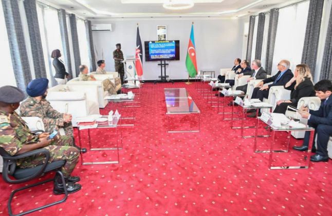 Azərbaycan və Keniya minatəmizləmə sahəsində təcrübələrini bölüşüb<font color=red> - FOTOLAR</font>