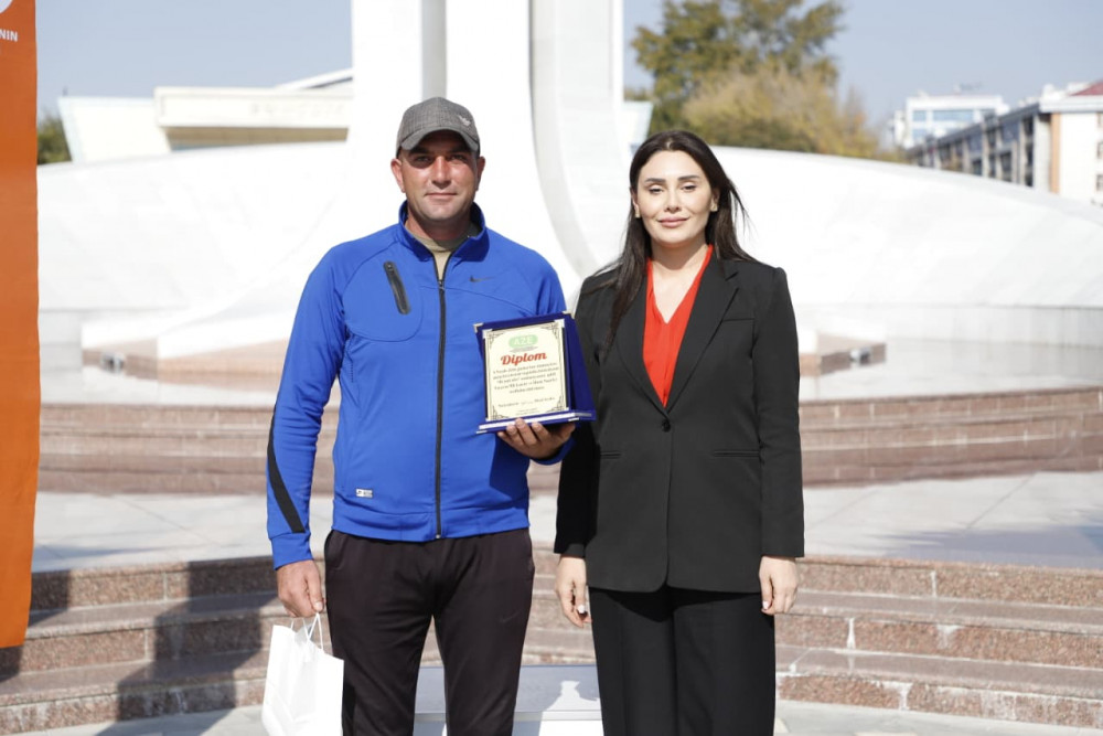 Naxçıvanda “Zəfər qaçışı” keçirilib<font color=red> - FOTOLAR</font>