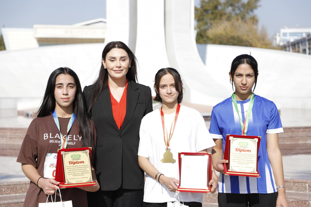 Naxçıvanda “Zəfər qaçışı” keçirilib<font color=red> - FOTOLAR</font>