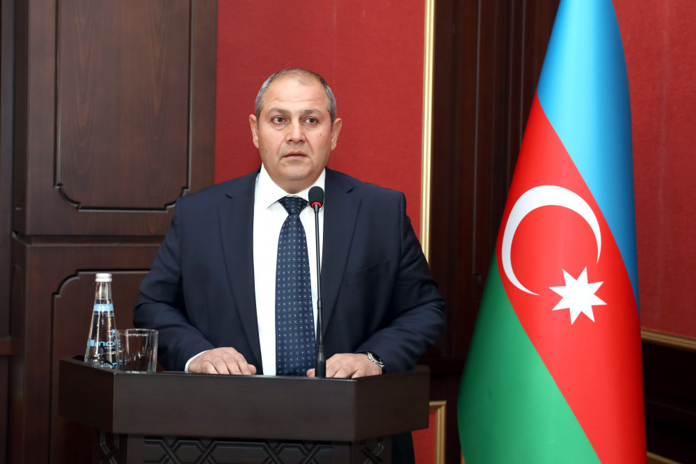 Naxçıvanda fəaliyyət göstərən bir sıra dövlət orqanlarının (qurumlarının) mətbuat xidmətlərinin nümayəndələri üçün təlim keçilib<font color=red> - FOTOLAR</font>