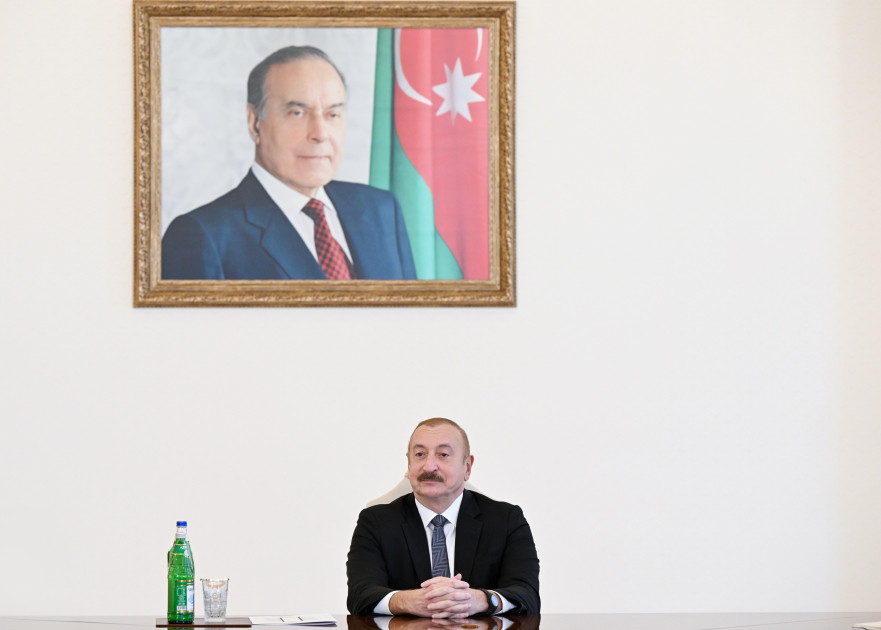 Prezident İlham Əliyev NATO nümayəndə heyətini qəbul edib<font color=red> - FOTOLAR</font>