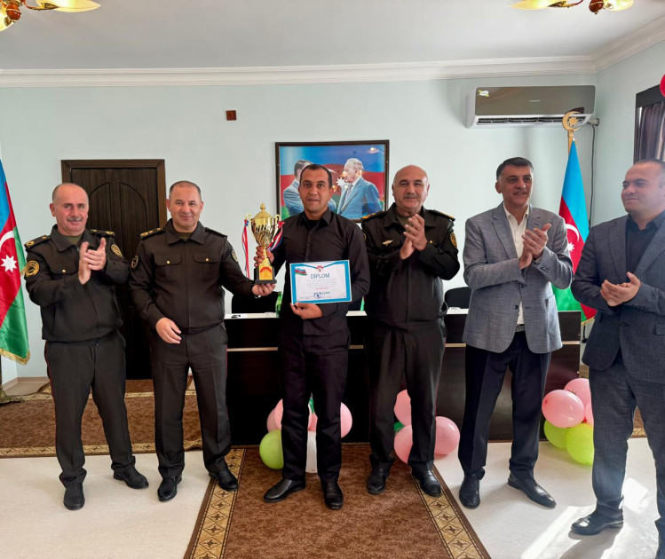 Naxçıvanda məhkumlar arasında intellektual oyun keçirilib<font color=red> - FOTOLAR</font>