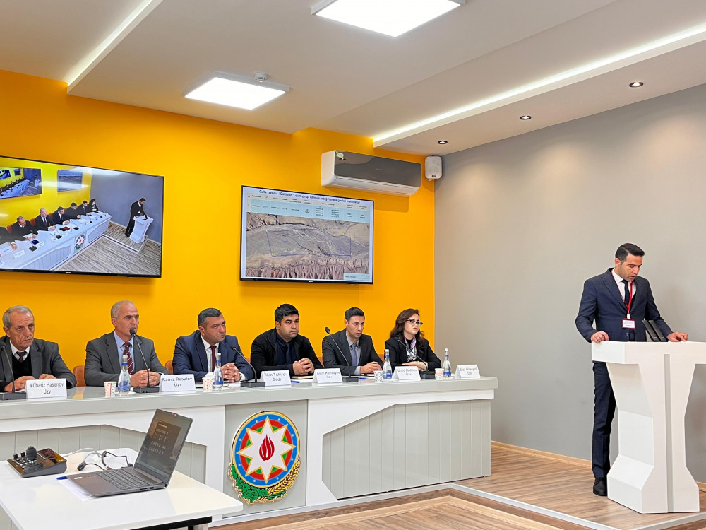 Culfadakı "Gülüstan" qum-çınqıl yatağı icarəyə verilib<font color=red> - FOTOLAR</font>