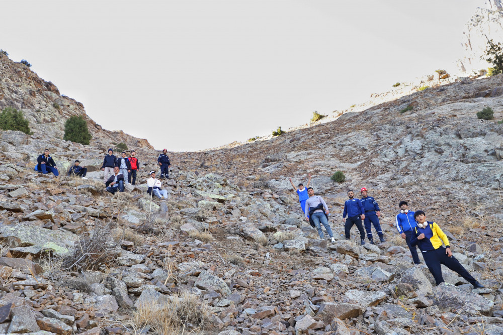 Naxçıvanda Zəfər Günü münasibətilə Hacadağa zirvə yürüşü təşkil olunub<font color=red> - FOTOLAR</font>