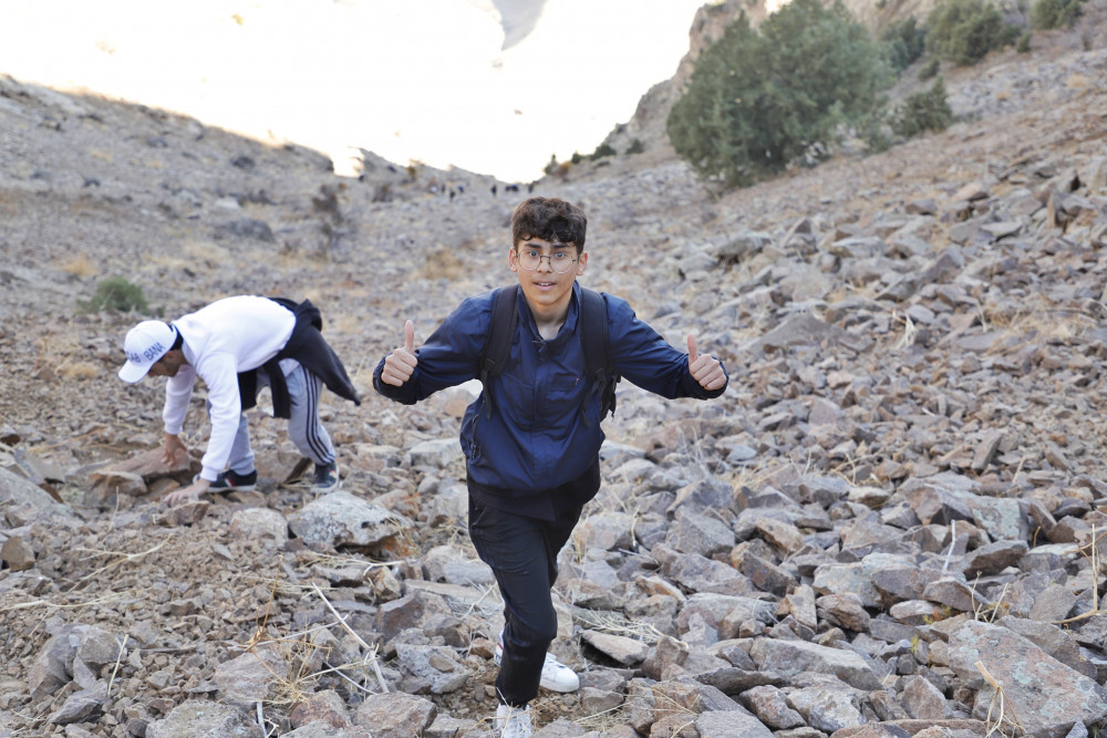 Naxçıvanda Zəfər Günü münasibətilə Hacadağa zirvə yürüşü təşkil olunub<font color=red> - FOTOLAR</font>