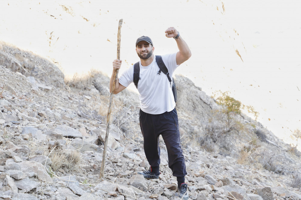 Naxçıvanda Zəfər Günü münasibətilə Hacadağa zirvə yürüşü təşkil olunub<font color=red> - FOTOLAR</font>