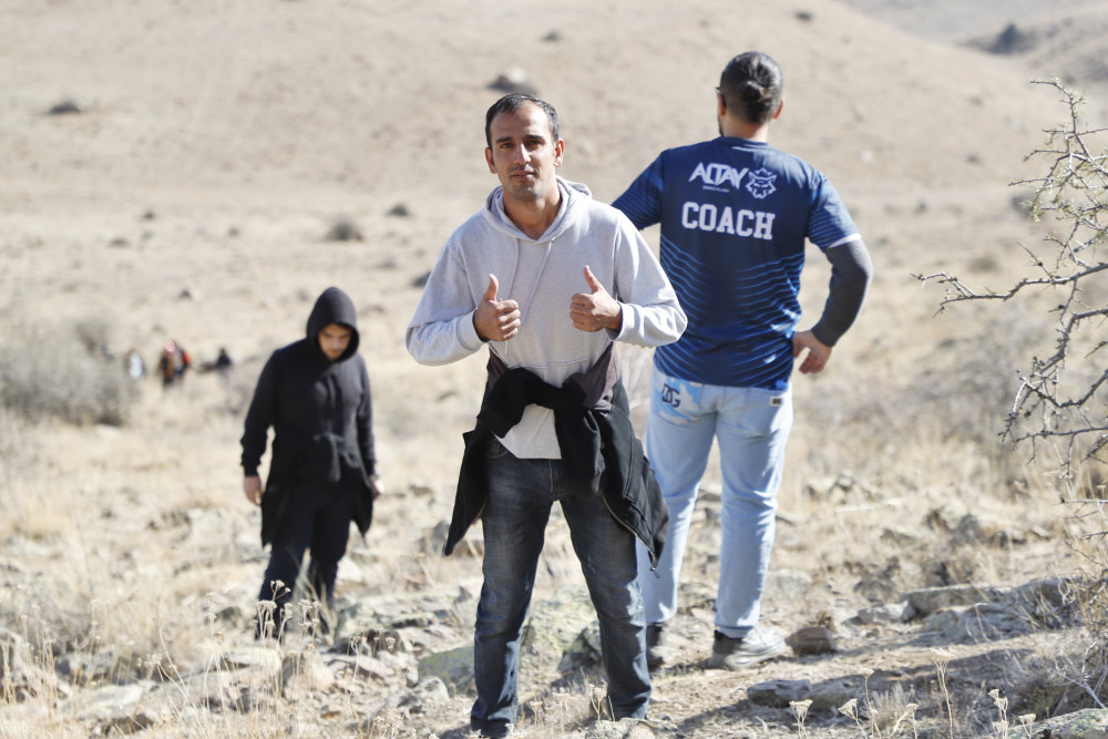 Naxçıvanda Zəfər Günü münasibətilə Hacadağa zirvə yürüşü təşkil olunub<font color=red> - FOTOLAR</font>