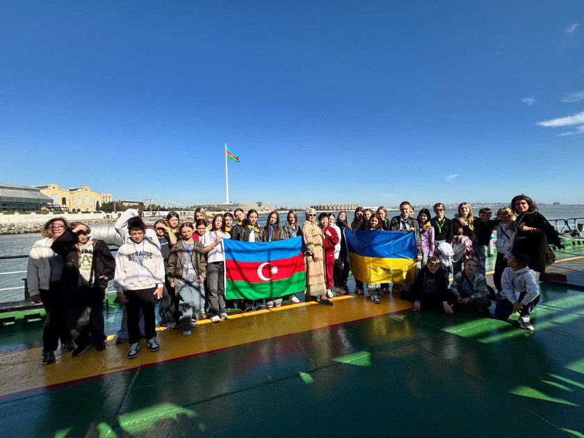 Ölkəmizə gətirilmiş daha bir qrup ukraynalı uşağın reabilitasiya prosesi başa çatıb<font color=red> - FOTOLAR</font>