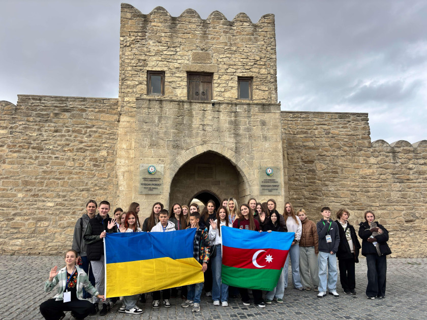 Ölkəmizə gətirilmiş daha bir qrup ukraynalı uşağın reabilitasiya prosesi başa çatıb<font color=red> - FOTOLAR</font>