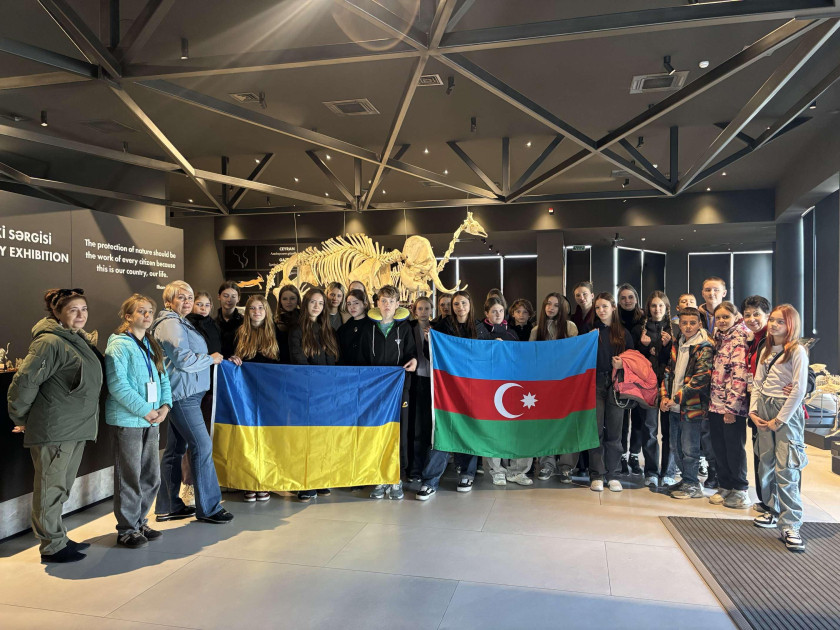 Ölkəmizə gətirilmiş daha bir qrup ukraynalı uşağın reabilitasiya prosesi başa çatıb<font color=red> - FOTOLAR</font>