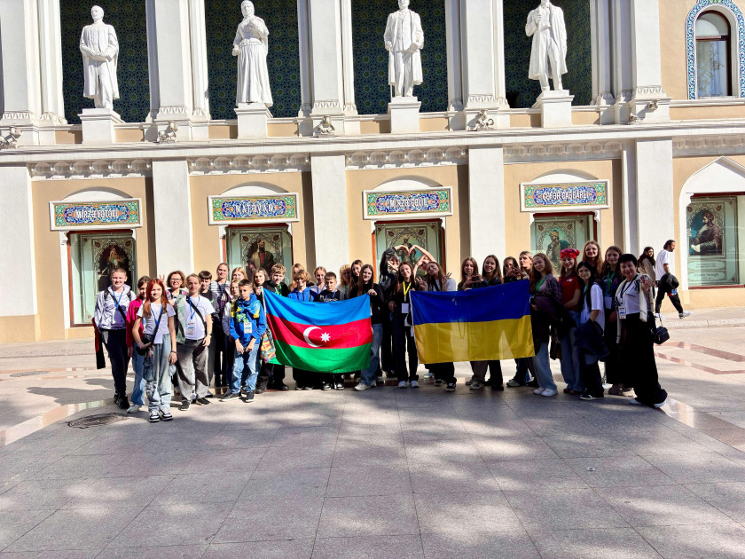 Ölkəmizə gətirilmiş daha bir qrup ukraynalı uşağın reabilitasiya prosesi başa çatıb<font color=red> - FOTOLAR</font>