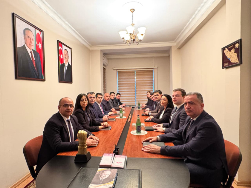 Naxçıvanın Bakıdakı daimi nümayəndəliyində Zəfər Günü münasibətilə tədbir keçirilib<font color=red> - FOTOLAR</font>