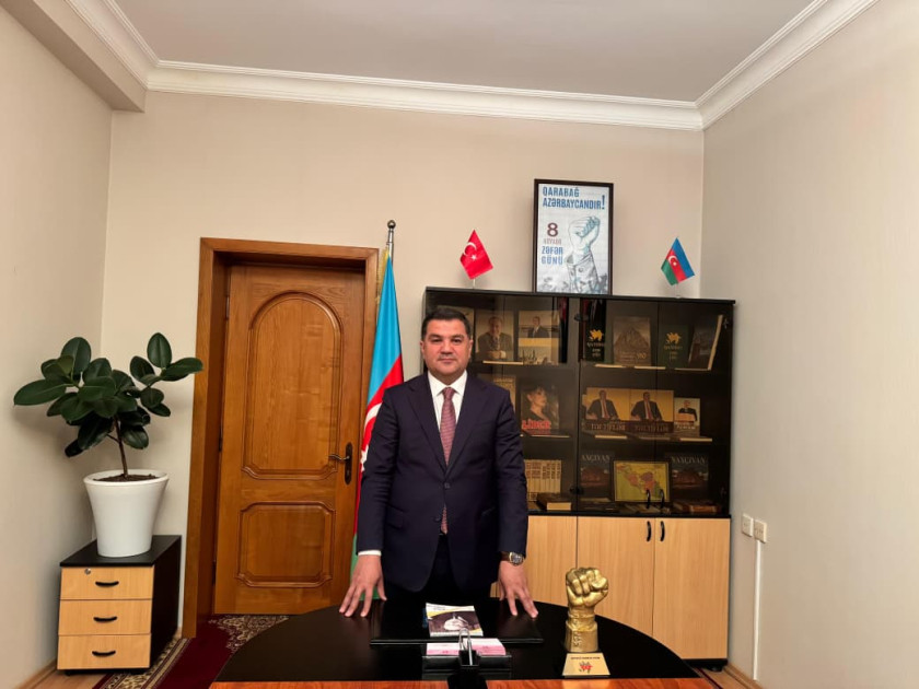 Naxçıvanın Bakıdakı daimi nümayəndəliyində Zəfər Günü münasibətilə tədbir keçirilib<font color=red> - FOTOLAR</font>