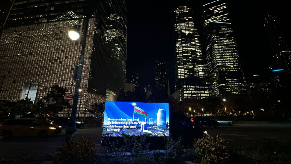 ABŞ-ın müxtəlif şəhərlərində Zəfər Günü ilə bağlı məlumatlandırma kampaniyası keçirilir<font color=red> - FOTOLAR</font>