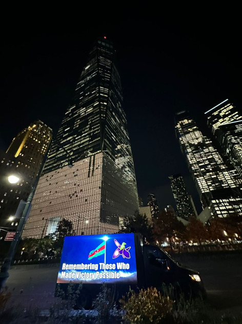 ABŞ-ın müxtəlif şəhərlərində Zəfər Günü ilə bağlı məlumatlandırma kampaniyası keçirilir<font color=red> - FOTOLAR</font>