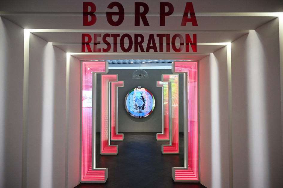 Bakıda Zəfər muzeyinin açılışı olub Prezident İlham Əliyev və birinci xanım Mehriban Əliyeva tədbirdə iştirak ediblər<font color=red> - FOTOLAR</font>