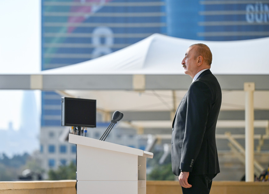 Bakıda Vətən müharibəsində Qələbənin beşinci ildönümünə həsr olunmuş Hərbi parad keçirilir <font color='red'> - YENİLƏNİB 3</font><font color=red> - FOTOLAR</font>