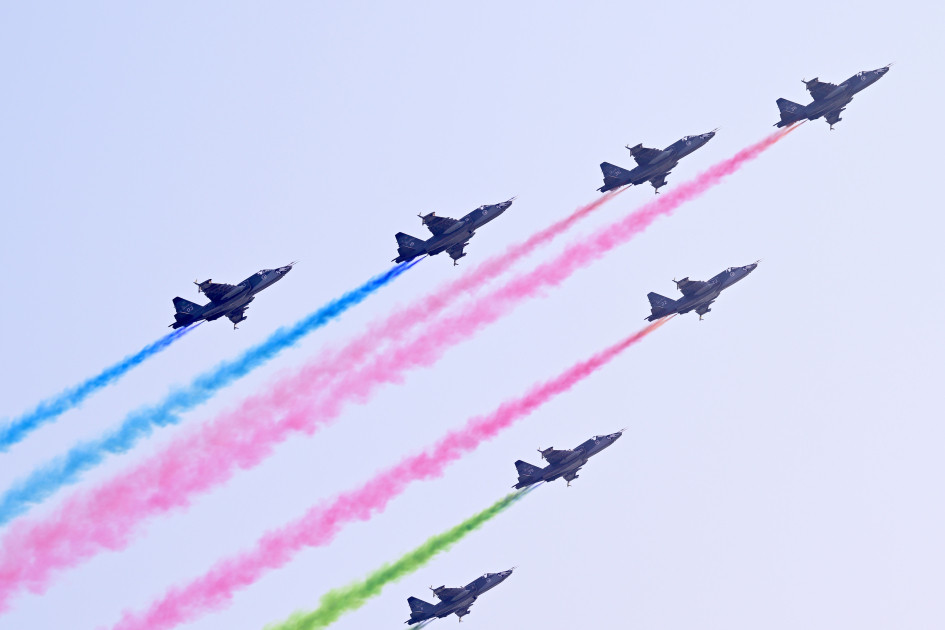 Bakıda Vətən müharibəsində Qələbənin beşinci ildönümünə həsr olunmuş Hərbi parad keçirilir <font color='red'> - YENİLƏNİB 3</font><font color=red> - FOTOLAR</font>